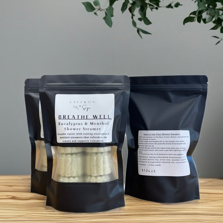Eucalyptus Menthol Shower Steamers - 6 Pack